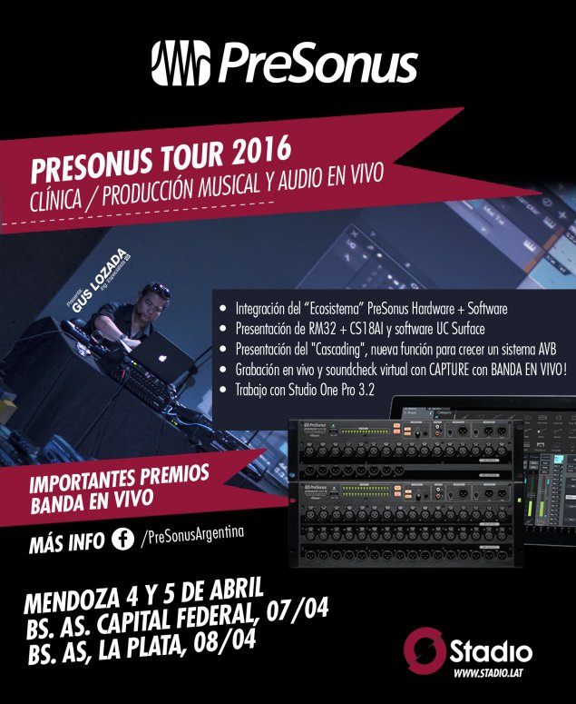 haz clic en la imagen para ampliarla
Nombre:  PreSonus 2016_Argentina.jpg
Vistas: 2294
Tamao:  101,0 KB